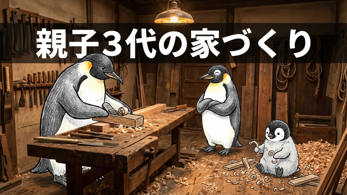 親子3代の家づくりの歴史｜岐阜の老舗工務店・名和建築とアソビとくらしの原点