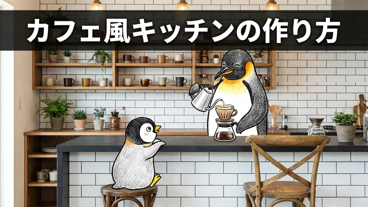 カフェ風キッチンのつくり方｜注文住宅で叶える憧れの空間づくり