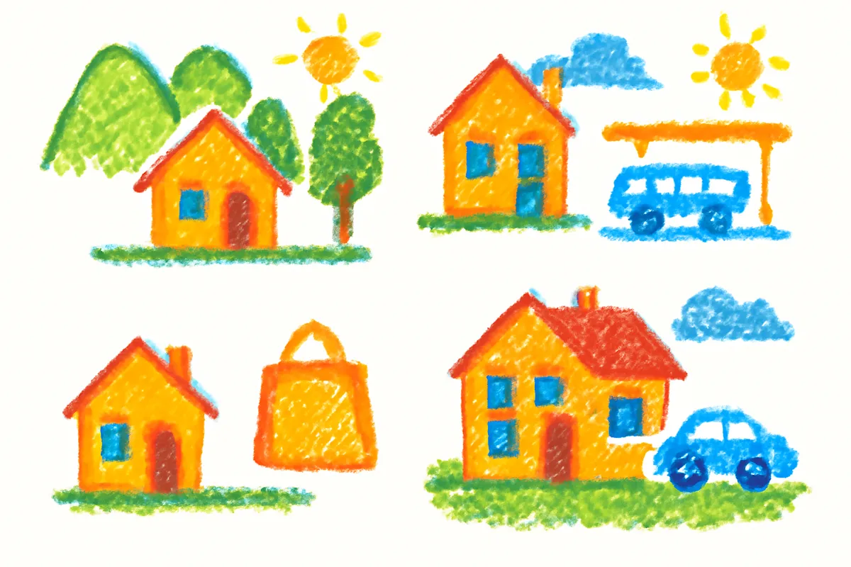 岐阜市のエリア別住宅地のイメージ