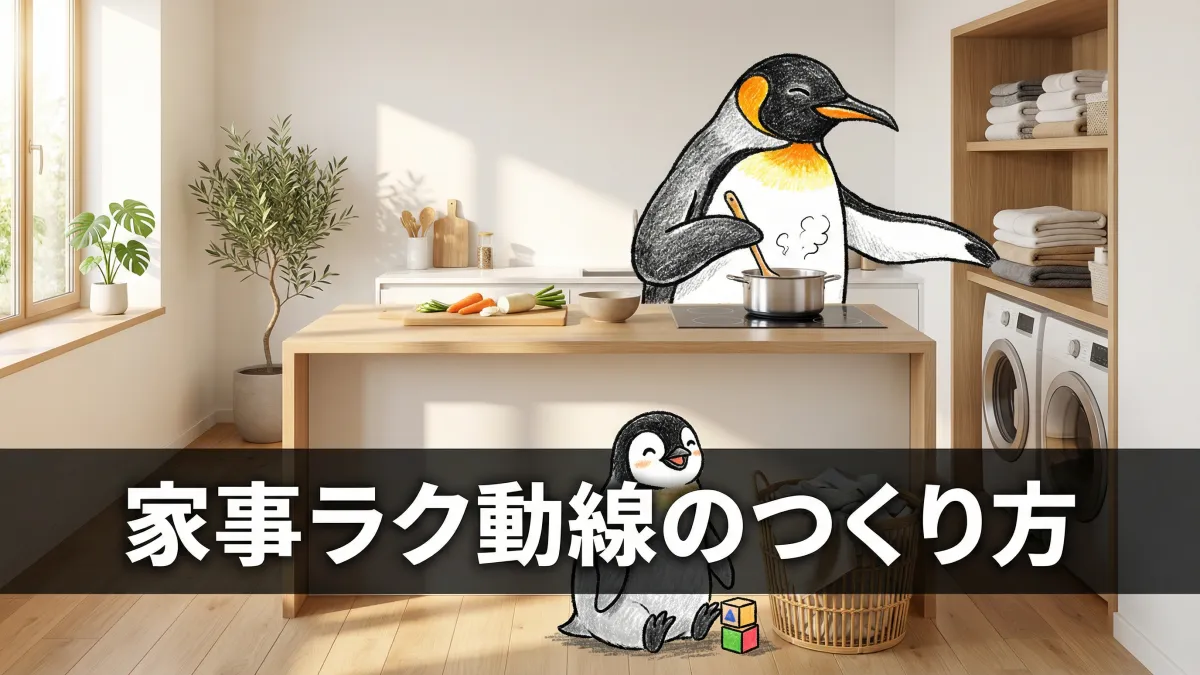 家事がラクになる間取りの工夫|回遊動線と家事動線で暮らしが変わる