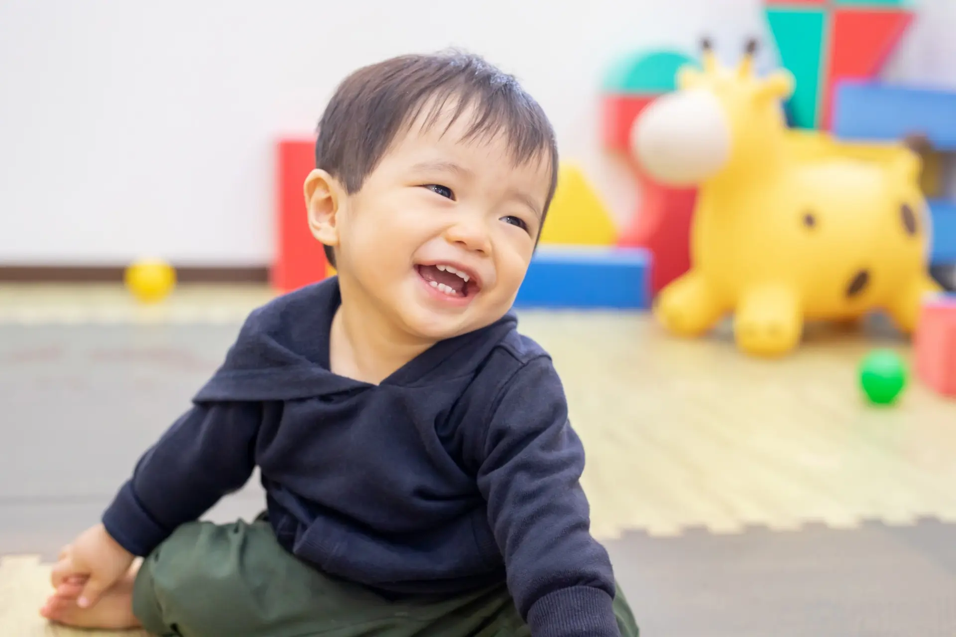 子どもがのびのび遊べるスペース